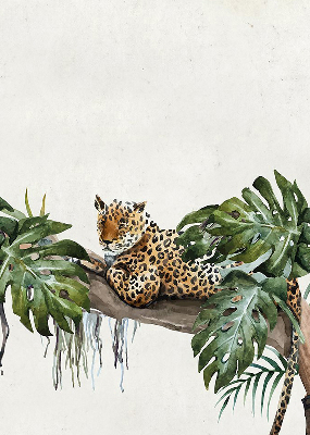 Rolgordijn verduisterend Cheeta's op een tak