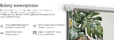 Rolgordijn verduisterend Cheeta's op een tak