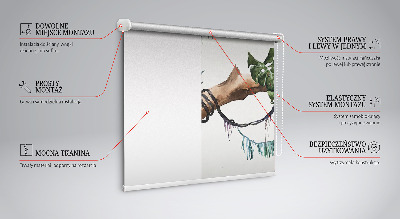 Rolgordijn verduisterend Cheeta's op een tak