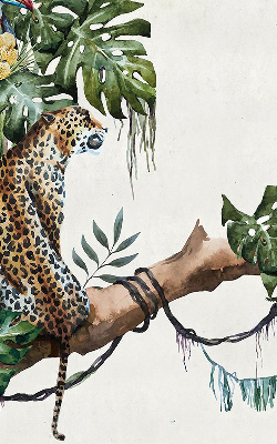 Rolgordijn verduisterend Cheeta's op een tak