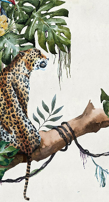 Rolgordijn verduisterend Cheeta's op een tak