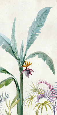 Rolgordijn voor het raam Exotische natuur