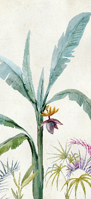 Rolgordijn voor het raam Exotische natuur