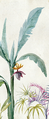 Rolgordijn voor het raam Exotische natuur