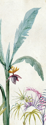 Rolgordijn voor het raam Exotische natuur