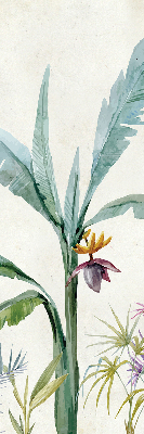 Rolgordijn voor het raam Exotische natuur