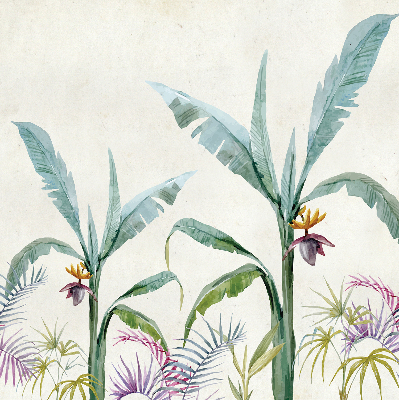 Rolgordijn voor het raam Exotische natuur