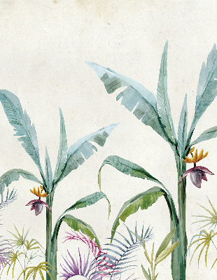 Rolgordijn voor het raam Exotische natuur