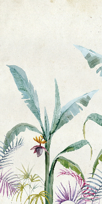 Rolgordijn voor het raam Exotische natuur