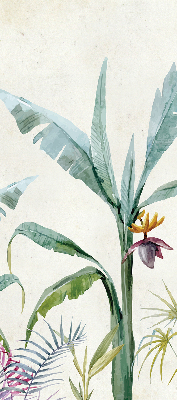 Rolgordijn voor het raam Exotische natuur