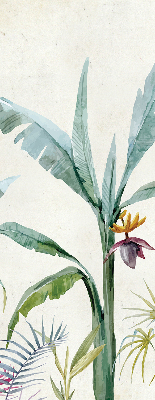 Rolgordijn voor het raam Exotische natuur