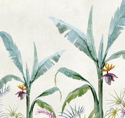 Rolgordijn voor het raam Exotische natuur