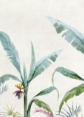 Rolgordijn voor het raam Exotische natuur