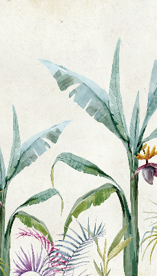 Rolgordijn voor het raam Exotische natuur