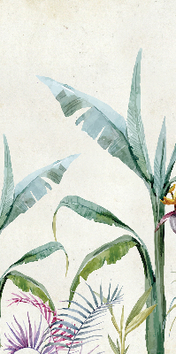 Rolgordijn voor het raam Exotische natuur