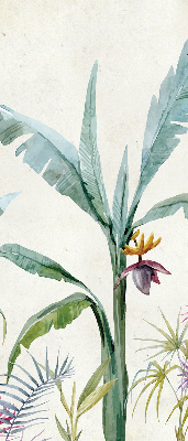 Rolgordijn voor het raam Exotische natuur