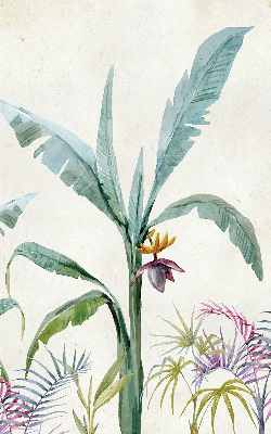 Rolgordijn voor het raam Exotische natuur