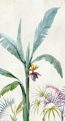 Rolgordijn voor het raam Exotische natuur