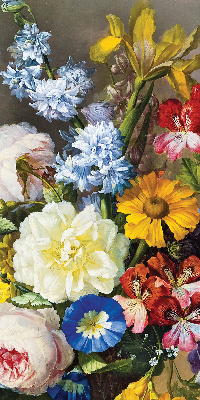 Rolgordijn verduisterend Een boeket bloemen
