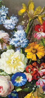 Rolgordijn verduisterend Een boeket bloemen