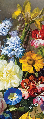 Rolgordijn verduisterend Een boeket bloemen