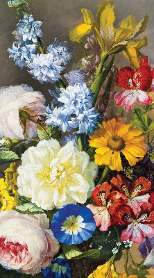 Rolgordijn verduisterend Een boeket bloemen