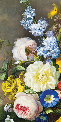 Rolgordijn verduisterend Een boeket bloemen