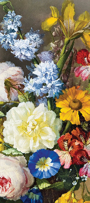 Rolgordijn verduisterend Een boeket bloemen