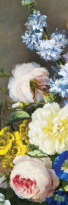 Rolgordijn verduisterend Een boeket bloemen