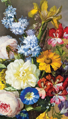 Rolgordijn verduisterend Een boeket bloemen