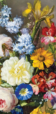 Rolgordijn verduisterend Een boeket bloemen