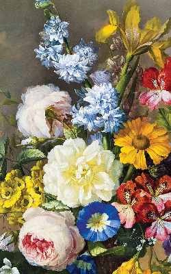 Rolgordijn verduisterend Een boeket bloemen