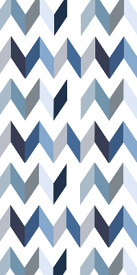 Rolgordijn voor het raam Blauwe visgraat