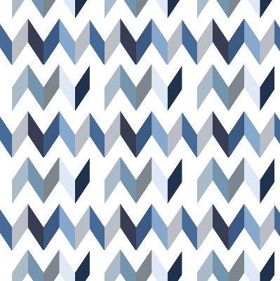 Rolgordijn voor het raam Blauwe visgraat