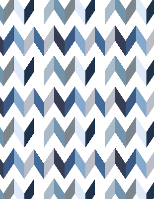 Rolgordijn voor het raam Blauwe visgraat