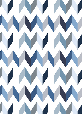 Rolgordijn voor het raam Blauwe visgraat