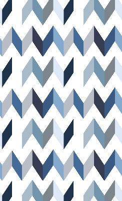 Rolgordijn voor het raam Blauwe visgraat