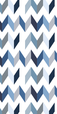 Rolgordijn voor het raam Blauwe visgraat