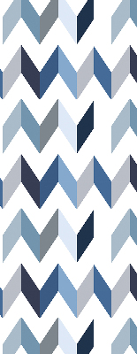 Rolgordijn voor het raam Blauwe visgraat