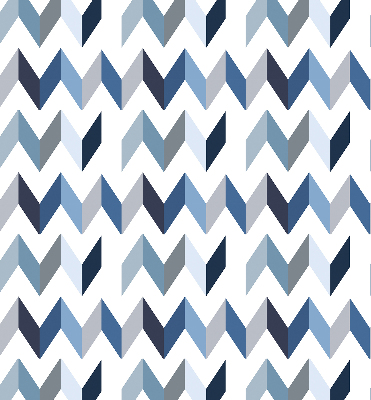 Rolgordijn voor het raam Blauwe visgraat