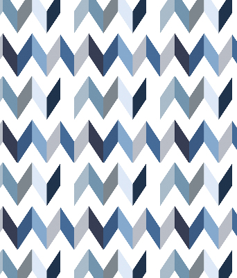 Rolgordijn voor het raam Blauwe visgraat