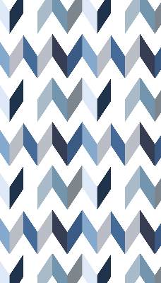 Rolgordijn voor het raam Blauwe visgraat