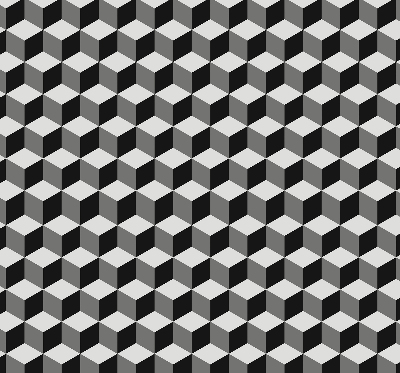 Rolgordijn verduisterend 3D-kubussen