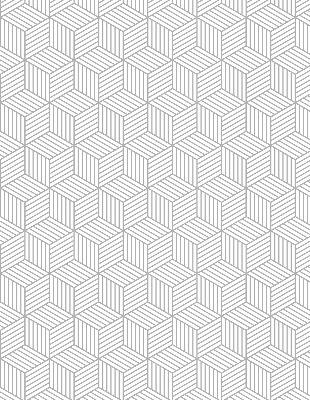 Rolgordijn voor het raam 3D-kubussen