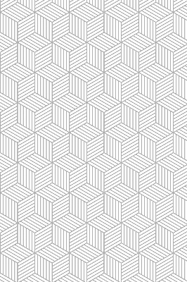 Rolgordijn voor het raam 3D-kubussen