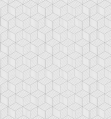 Rolgordijn voor het raam 3D-kubussen