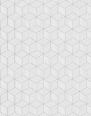 Rolgordijn voor het raam 3D-kubussen