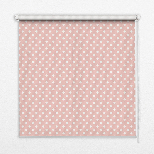 Rolgordijn verduisterend Witte stippen