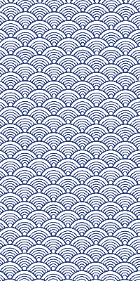 Rolgordijn voor het raam Halve cirkel