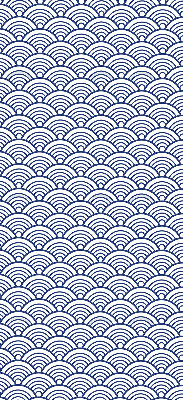 Rolgordijn voor het raam Halve cirkel